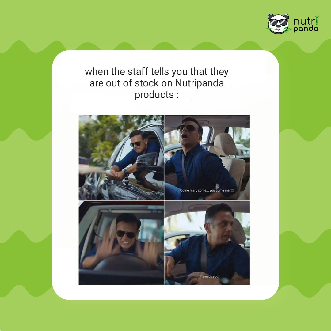 nutripanda_in's tweet photo. If you find yourself turning into Indiranagar ka Gunda, remember that we are also just a tap away on Zomato!

#Nutripanda #healthysnacking #cred #zomato #RahulDravid https://t.co/TeBCUHOaSv