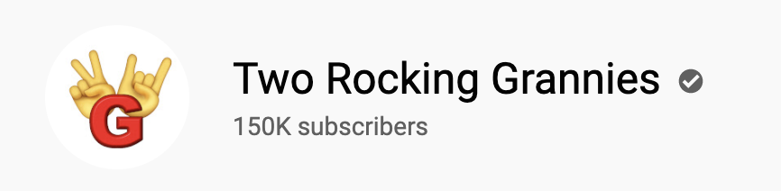 2RGYouTube's tweet photo. THANK YOU, GRANNY SQUAD!!!
We are so thrilled to wake up to 150K Subs today!
Such an honor and we owe it all to you guys.
Thank you for making two old ladies feel special.
We love you all.
Next stop, 200K. LET'S GO!!!!
#thankyou #150k #150ksubs #youtube #grannysquad
โ๏ธ๐คโค๏ธ https://t.co/k3v0qfctum