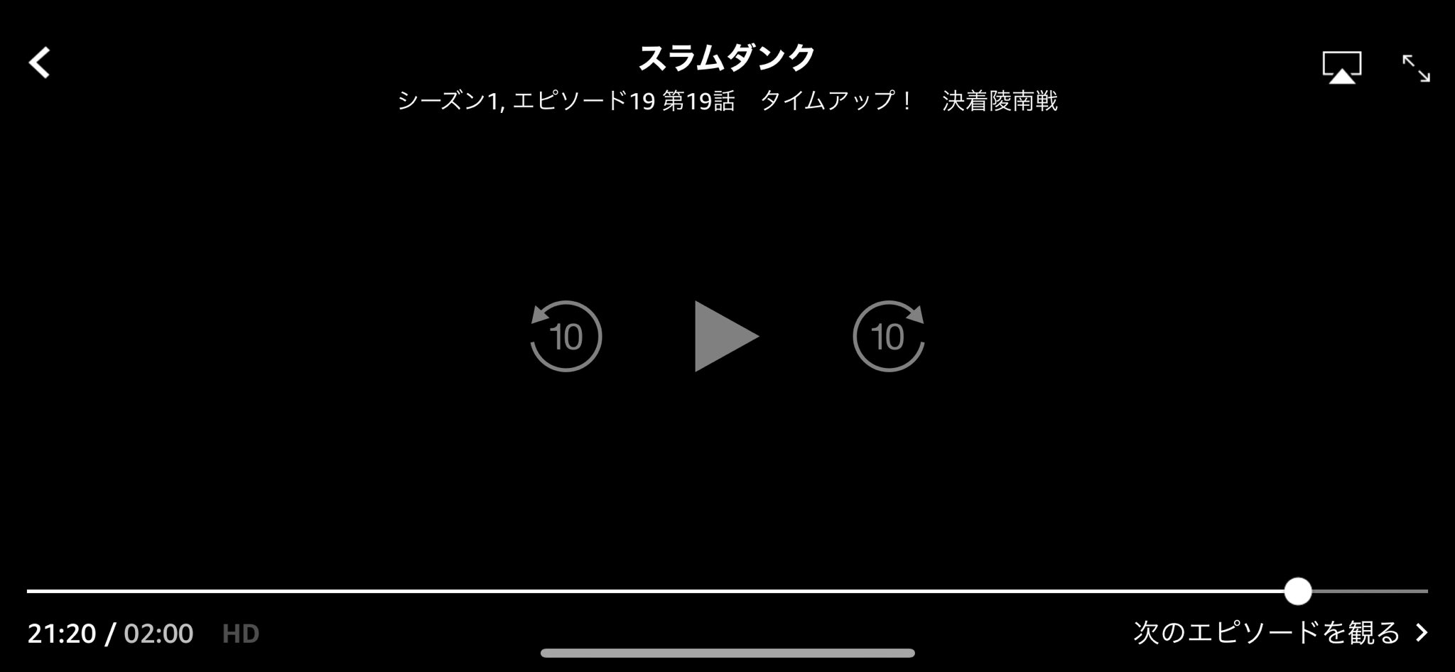 にっしー スラムダンク19話 湘北対陵南 完