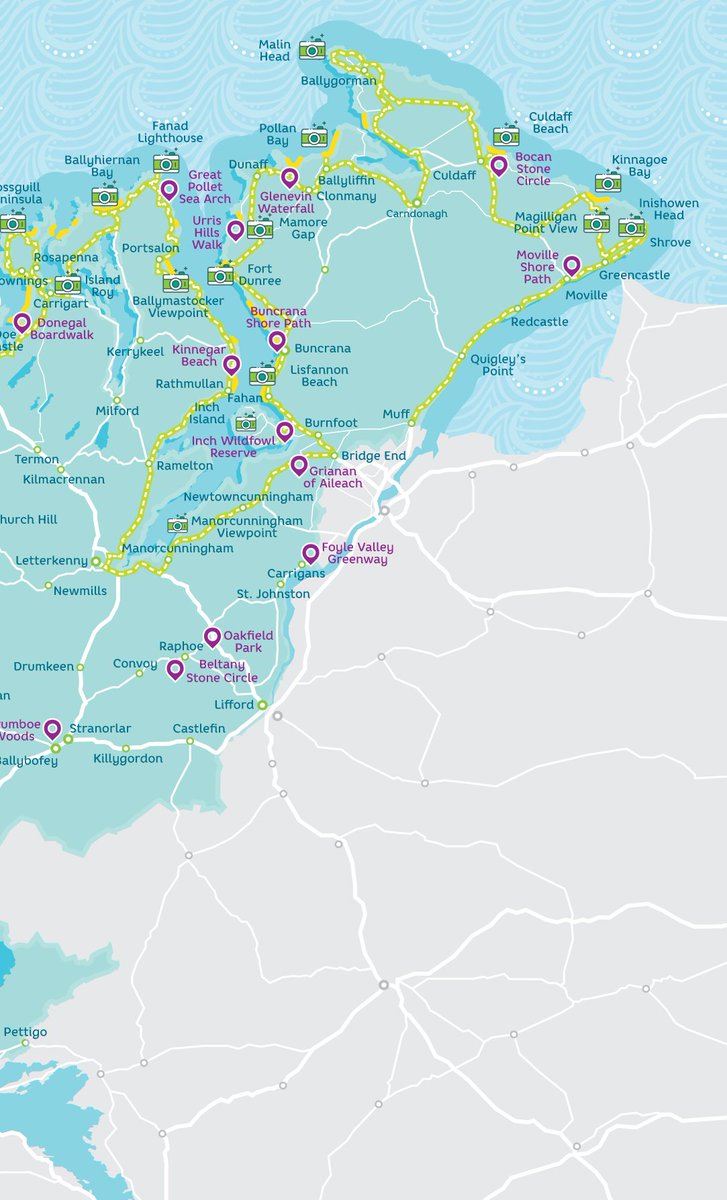 Just one more day to go until the weekend and we can travel countywide for exercise again. Hopefully the weather will hold out! Where are you most looking forward to going or seeing again this weekend? #Donegal