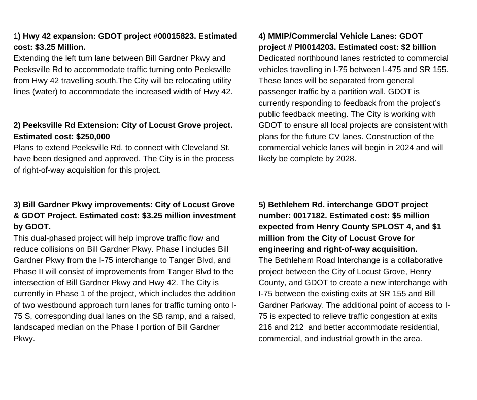 LGMainStreet's tweet photo. Take a look at our new transportation project info-graphic! https://t.co/yEN4OEm9JD