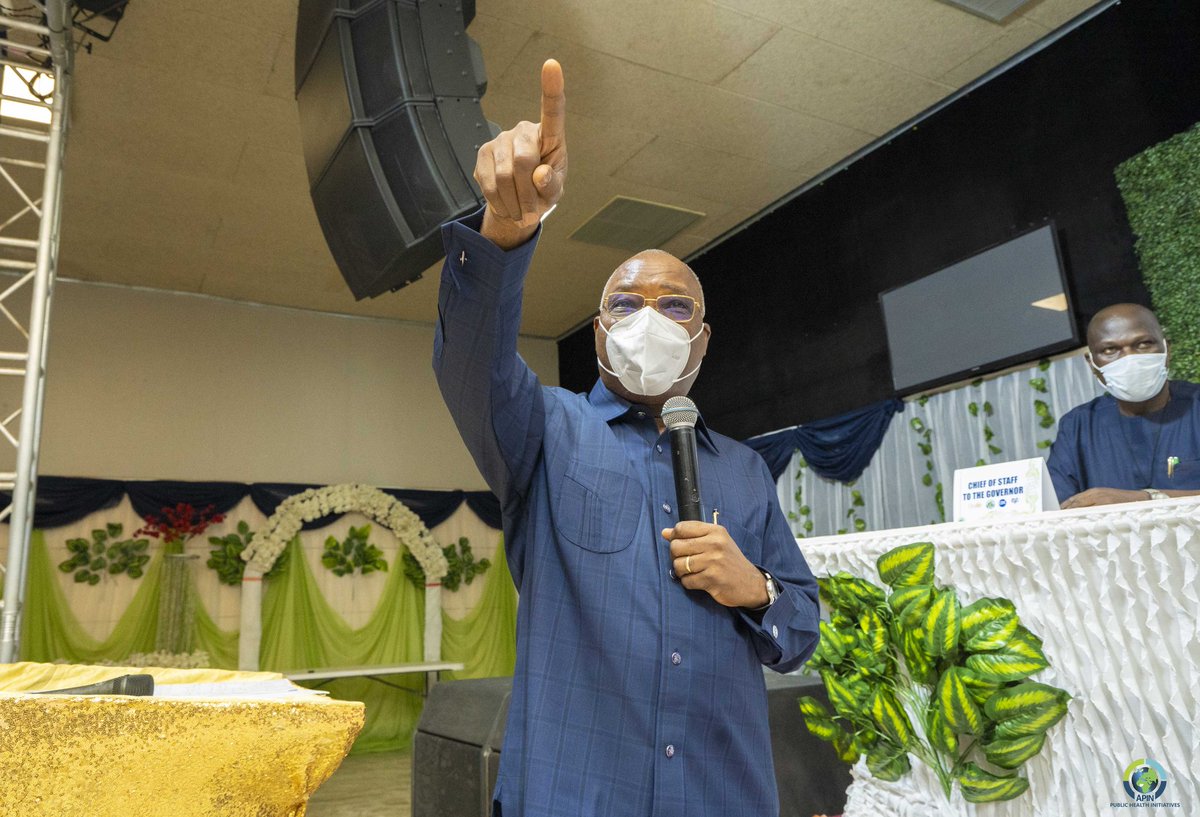 APINNigeria's tweet photo. Earlier today, we launched the HIV Treatment Surge Initiative in Ondo State. This heralds a series of efforts aimed at putting 14,035 People Living with HIV in Ondo State on Antiretroviral Therapy (ART) by Sept. 2021.  #APINInitiatives #WorkAtAPIN https://t.co/x05yhZ3phz