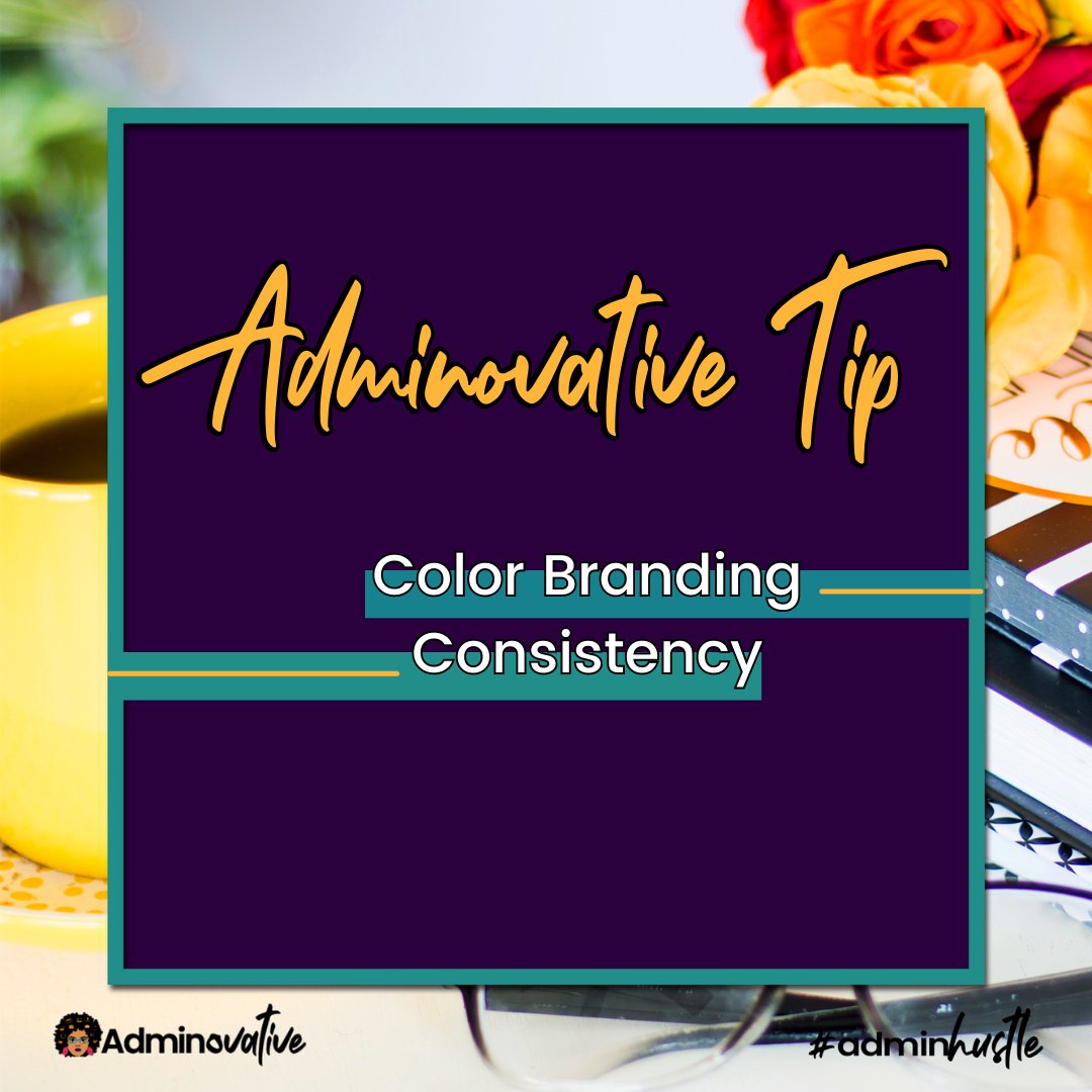 Adminovative's tweet image. Colors evoke emotions. Make sure that the colors you choose for your website, logo, and marketing materials all reflect the emotions you want your audience to feel. 

#adminhustle 💛✌🏽 #yayforbusiness #girlbosstribe #bossbabemovement #boldbraveyou  #sheboss #savvybusinessowners