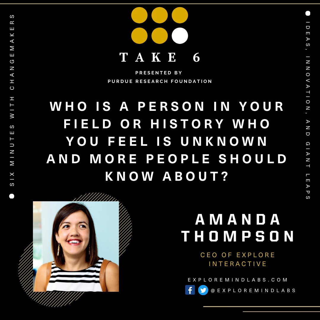 Purdue Research Foundation (@purdueresfound) on Twitter photo TAKE 6: Meet Dr. Amanda Thompson, CEO of <a href="/ExploreMindLabs/">MindLabs</a>- recently recognized as a top gift by both <a href="/Forbes/">Forbes</a> & <a href="/TechCrunch/">TechCrunch</a> 🎁
This <a href="/PurdueKrannert/">Daniels Business School (krannert bot) at Purdue</a> alum is a finance professor, an advocate for #STEM education & full of adventure.
Full story: discoveryparkdistrict.com/blog-2021-04-15
#Purdue #PRF TAKE 6: Meet Dr. Amanda Thompson, CEO of <a href="/ExploreMindLabs/">MindLabs</a>- recently recognized as a top gift by both <a href="/Forbes/">Forbes</a> & <a href="/TechCrunch/">TechCrunch</a> 🎁
This <a href="/PurdueKrannert/">Daniels Business School (krannert bot) at Purdue</a> alum is a finance professor, an advocate for #STEM education & full of adventure.
Full story: discoveryparkdistrict.com/blog-2021-04-15
#Purdue #PRF