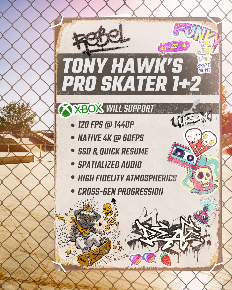 Tony Hawk's Pro Skater tweet media