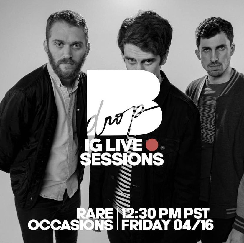 ⁦<a href="/rareoccasions/">The Rare Occasions</a>⁩ playing somw@tunes with us@tomorrow at 12:30 sharp on our Instagram!! #rareoccasions #lamusic #emergingtalent #bdroptv