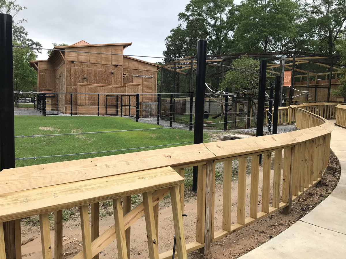 cherringtonwdam's tweet photo. The Hattiesburg Zoo has announced the grand opening/ribbon-cutting of the expanded Africa exhibit, featuring new giraffe and hyena will be May 15 at 11:45. https://t.co/gl993O3gPm