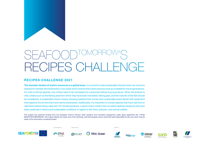 SEAFOOD_TMRW's tweet photo. Our free e-recipe book is out now! 🔖
@SEAFOOD_TMRW project partners have created delicious new recipes using #sustaianable #seafood and #fish species! 🐟
Download your copy at https://t.co/fsWd3xREX8 💻
#H2020 #nutrition #HealthyFood #foodsecurity https://t.co/WXZfYoX5uf