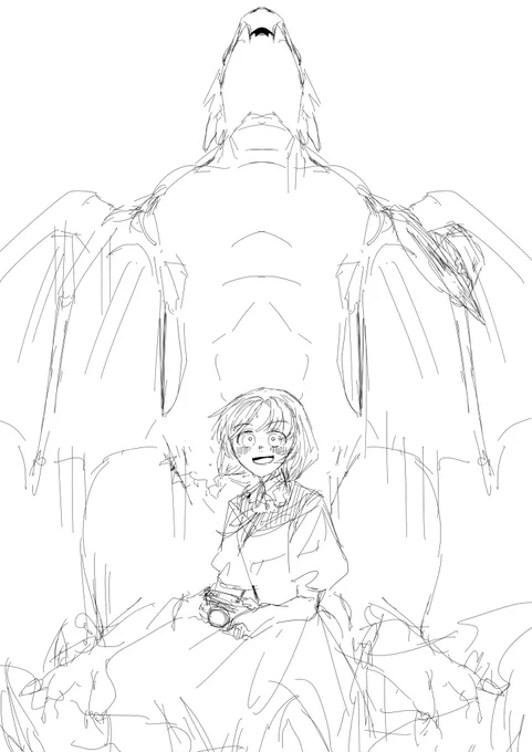 描いたけどよく見たらテーマ見間違えてたから没です 