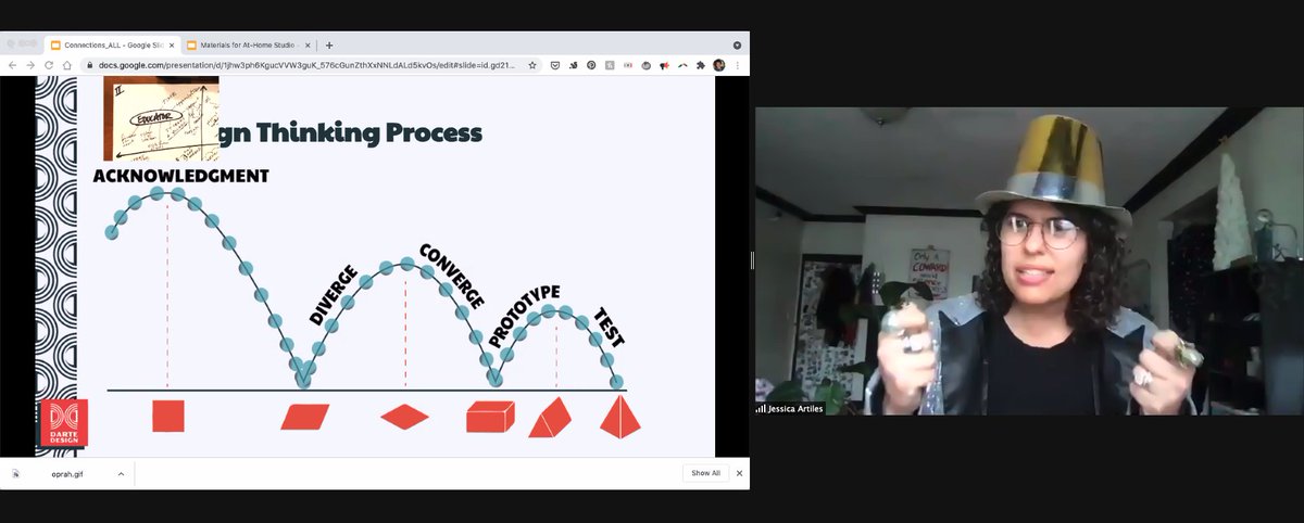 mit_jwel's tweet image. Excited for today's pK-12 "Design Thinking Prototype Playsentations!" J-WEL members will share the education prototypes they've created this week on teams with colleagues across the globe. 

Thanks to Jessica A. Artiles for leading these sessions!

#MITJWC2021 #DesignThinking