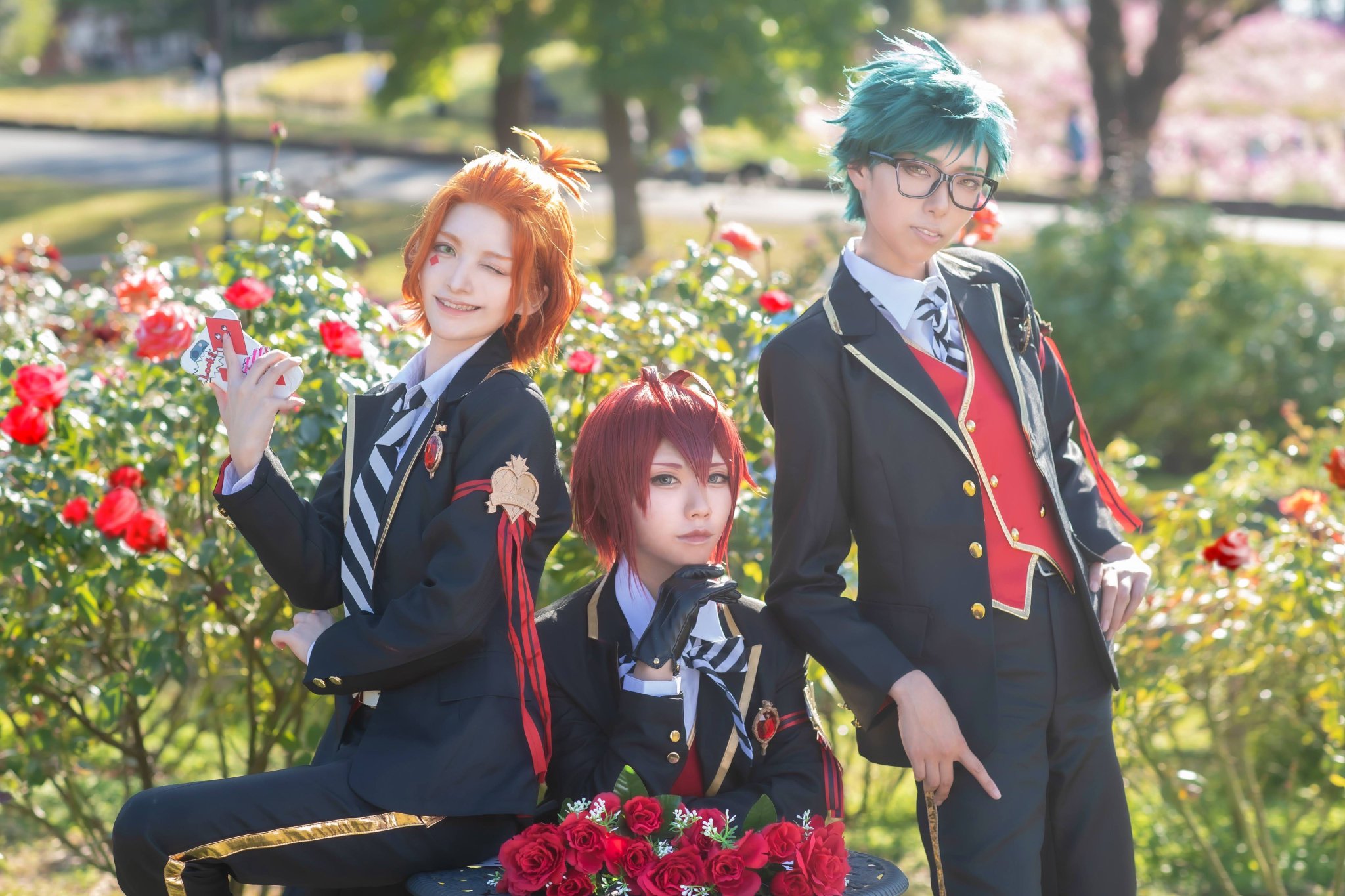 しおか コスプレ Twst Heartslabyul Riddle Oshio Tan Trey M3y H Cater Maykprpr Photo Rin