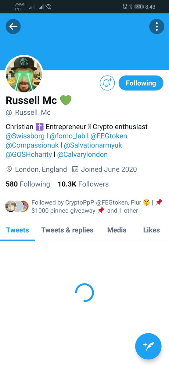 Jas71424465's tweet photo. @flurbnb @FEGtoken @_Russell_Mc Done! Thank you. https://t.co/blOyT7FEJ5