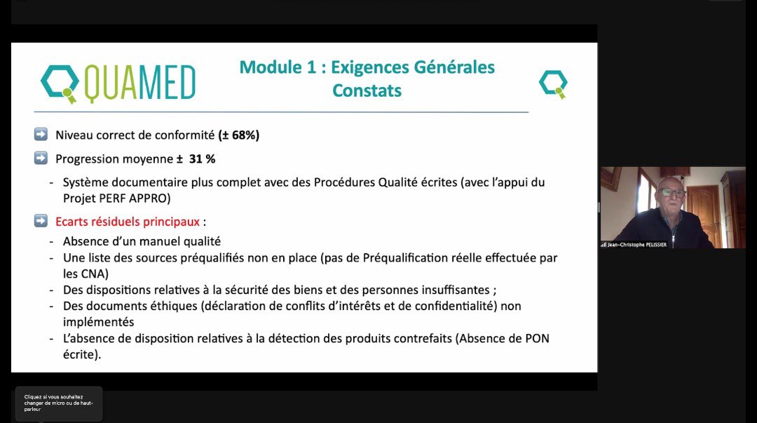 amkhabore's tweet photo. Résultats probants du projet #PERFAPPRO mis en œuvre par l’@ACAMEAFRIQUE avec le soutien d’@expertisefrance :
- 5 CNA: engagées dans une démarche qualité,
- 7 CNA: dans un processus de présélection et d’homologation avec les ANRP
- 8 CNA: dans un processus d'achats groupés https://t.co/Lwz7PeiLSY