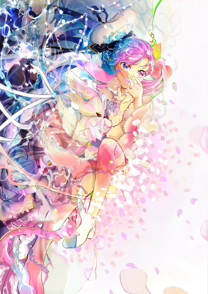 雪が溶けたら春になる 春ミク 雪ミク 創作イラスト イラスト好きな人と 喰餓 緋色 のイラスト 雪が溶けたら春になる 春ミク 雪ミク 創作イラスト イラスト好きな人と 喰餓 緋色 のイラスト