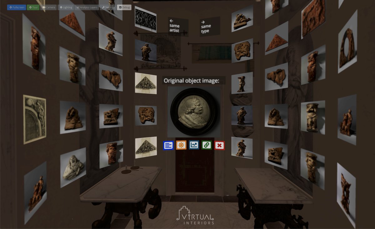 TimeMachineEU's tweet photo. In this #LTMThursday take a look into

the Virtual Interiors 🚪 project @Vir2alinteriors &amp; its ​interactive #3Dreconstructions of interiors of houses in 17thc Amsterdam 🇳🇱

🪄  by @cbmpiccoli &amp; @timelessfuture ⛓️ @adamtimemachine

#3Dresearch environment👉 https://t.co/VujTH3x6f4 https://t.co/GDEcqV58iY