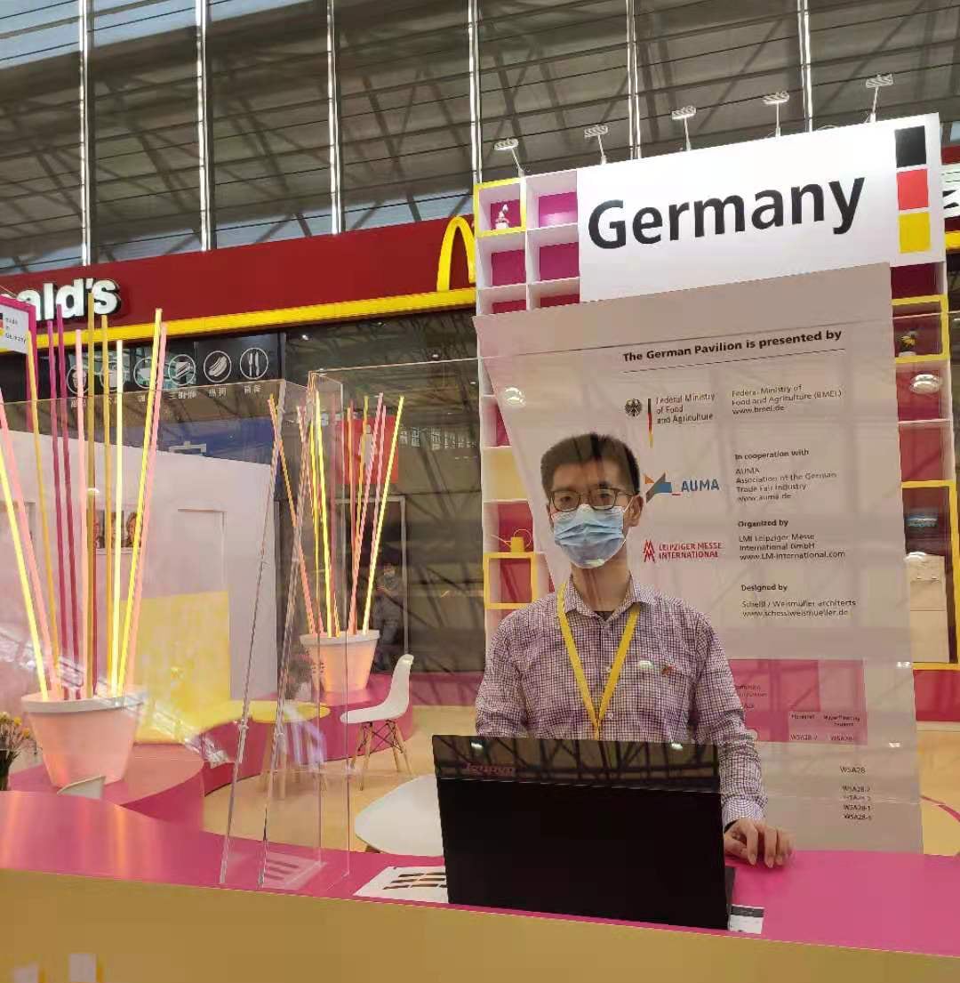 Impressions from the 1st day of the German Pavilion @ #Hortiflorexpo in Shanghai with a lot of reported trade visitors!