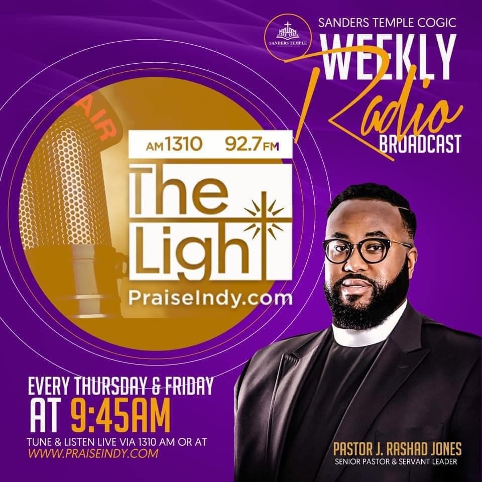 sanderstemple's tweet photo. Join us this morning at 9:45am EST on 1310 AM 95.1 &amp; 92.7 FM from the city of Indianapolis, Indiana‼️  Senior Pastor &amp; Servant Leader, Pastor J. Rashad Jones has a Life Changing Message just for you‼️
You can tune in via the Internet at https://t.co/QRSGvinxSX‼️ https://t.co/vmLT6FeHZ7