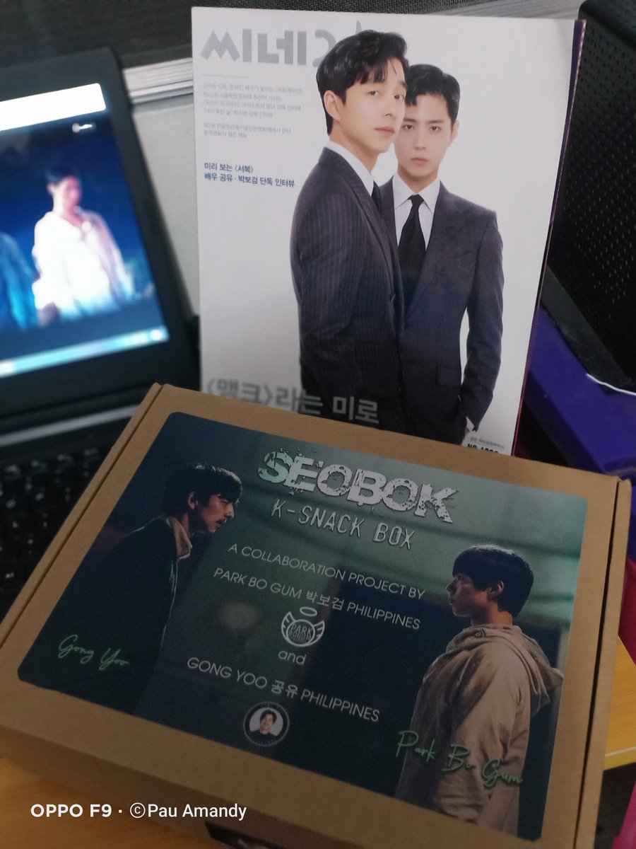 Mandy9228's tweet photo. while waiting for my girls.. 💙 Thanks again @officialbogumph and @GongYoo_PH for this #SeoBox Ang ganda talaga ng PoCas! 🥺💙
#SeobokPH #WatchParty #ParkBogum #GongYoo https://t.co/9katkEkhD8
