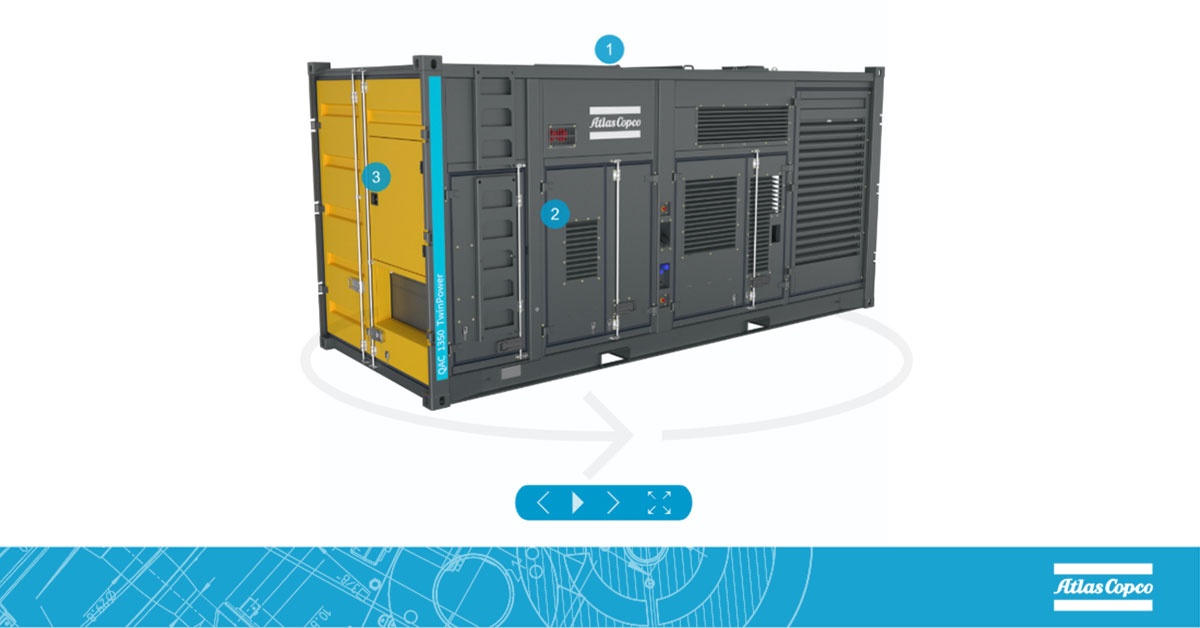 AtlasCopcoUKIRE's tweet photo. Large power in a sustainable package! Discover all the benefits that the new TwinPower® stage V brings in a 360 view. https://t.co/zE0rHTHbkz #ShowTheEnergy #PowerAndFlow https://t.co/yGPuJdvXAk