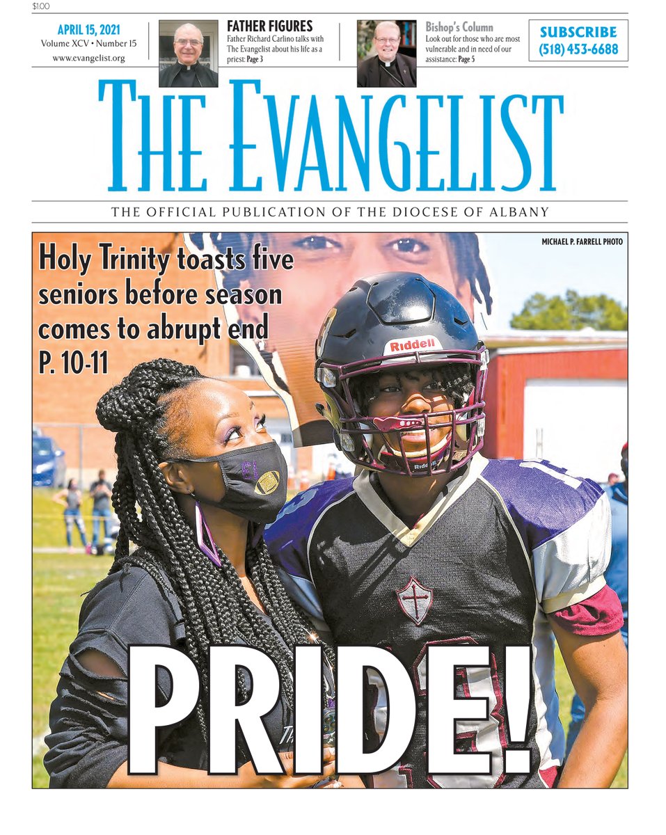 The Evangelist (@evangelistalb) on Twitter photo IN THIS WEEK'S EVANGELIST: Holy Trinity honors five seniors before football season, delayed by pandemic, comes to an end due to injuries.
evangelist.org/Content/Defaul…
@AlbanyDiocese
<a href="/AlbBishopEd/">Bishop Ed</a> <a href="/RCDASchools/">RCDA Schools</a> <a href="/NDBGKnights/">Notre Dame - Bishop Gibbons</a> @CCHS_Troy <a href="/MaginnNews/">Bishop Maginn News</a> IN THIS WEEK'S EVANGELIST: Holy Trinity honors five seniors before football season, delayed by pandemic, comes to an end due to injuries.
evangelist.org/Content/Defaul…
@AlbanyDiocese
<a href="/AlbBishopEd/">Bishop Ed</a> <a href="/RCDASchools/">RCDA Schools</a> <a href="/NDBGKnights/">Notre Dame - Bishop Gibbons</a> @CCHS_Troy <a href="/MaginnNews/">Bishop Maginn News</a>