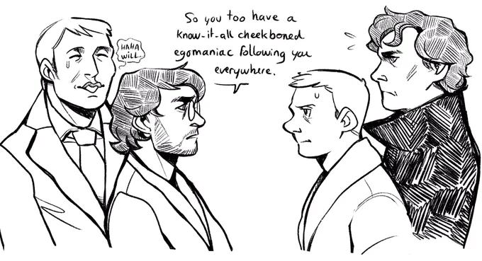 I see a pattern 
#Hannigram #Johnlock 