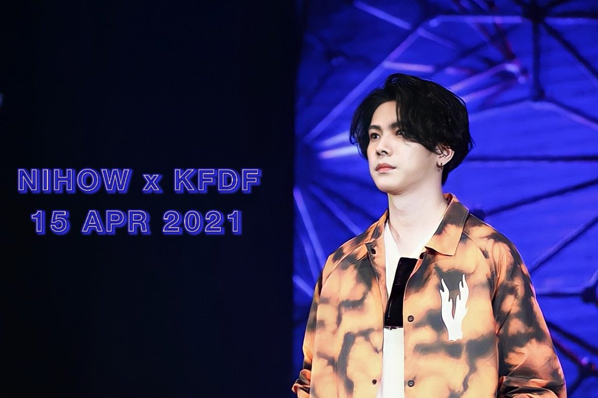 YU_FanclubTH's tweet photo. 210415 ｜ NIHOW x KFDF 
Mini runway show #KFDF #杨宇腾YU https://t.co/ATuzkZGOVz