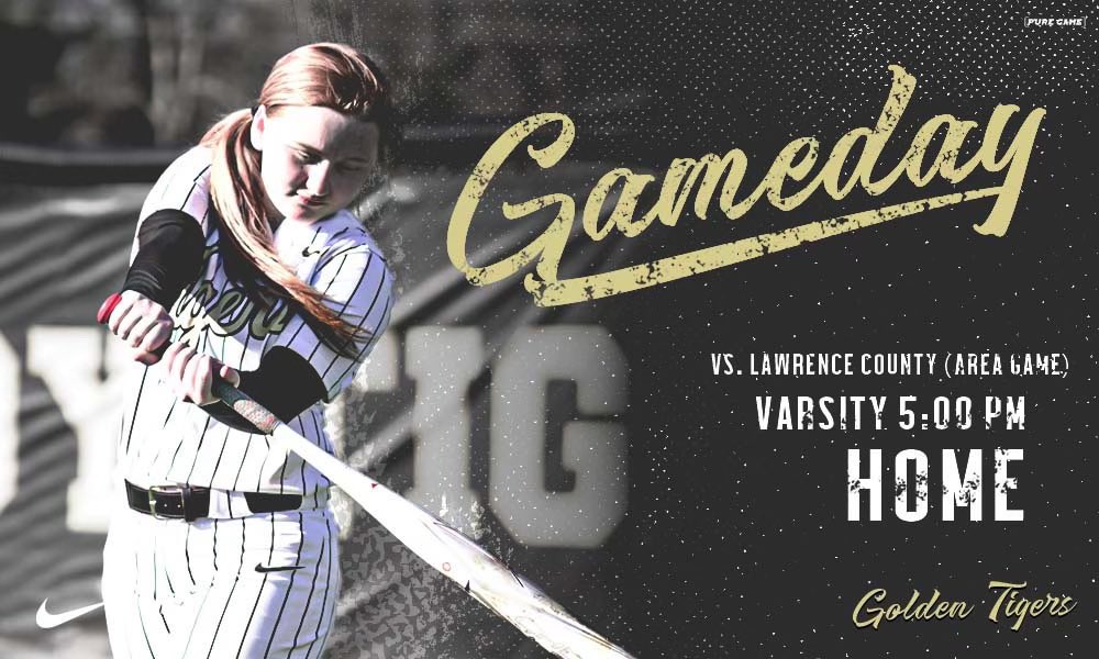 🚨 Game Day 🚨 

🆚 Law. Co. 

⏰ 5 PM

📍 Lady Tiger Stadium

<a href="/GoldenTiger_sb/">RHS Softball</a>