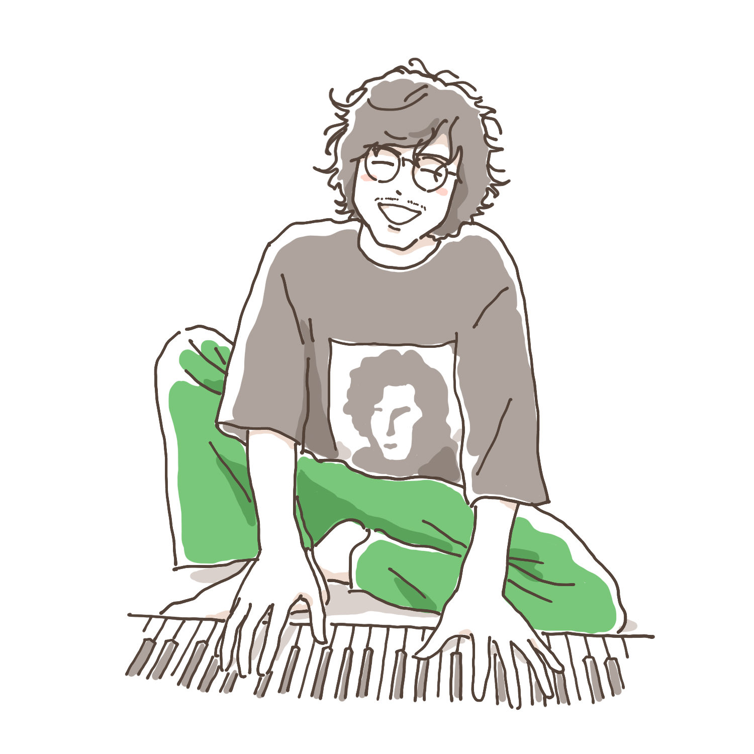 Twitter 上的 風の色 あなたが楽しそうだと私は嬉しい 藤井風 風さんイラスト T Co Vb7acdc1je Twitter