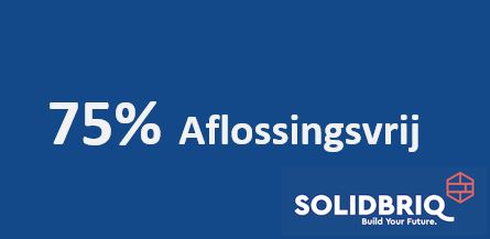 De #verhuurhypotheek van SolidBriQ is onderscheidend doordat je tot 75% van de waarde van de verhuurde woning #aflossingsvrij kunt lenen.

Waarom #aflossen als je dit geld ook kunt gebruiken voor de uitbreiding of verbetering van je vastgoedportefeuille?

#destenenweercentraal