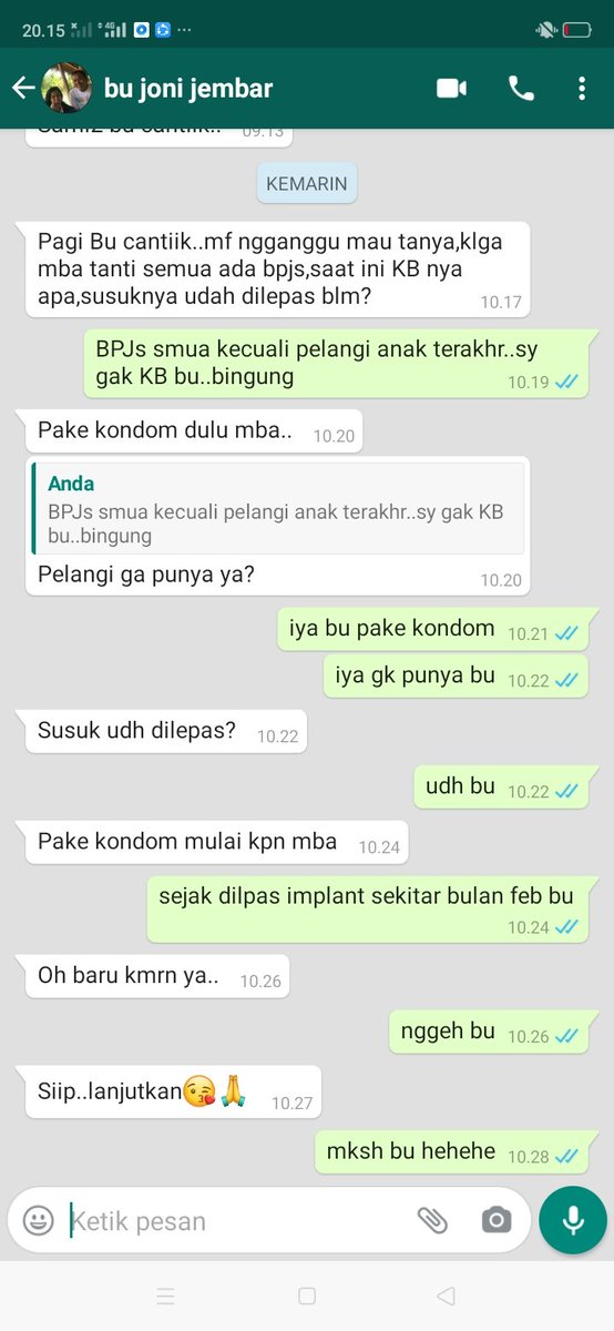 padahal baru 9 maret lepas implant...trs kmrn baru di data kelurahan juga...😭😭😭😭 ak malu ak takut...