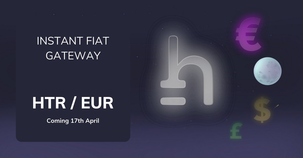 Another incredible project is arriving at CoinMetro!

🔥 <a href="/HathorNetwork/">Hathor Network</a> 🔥

RETWEET to win €100 worth of $HTR! 🚀

✅ 24/7 Live Chat
✅ Instant SEPA Payments
✅ Low Fees

Receive €5 of HTR, sign up here! - go.coinmetro.com/promo/hathor

#CoinMetro #Crypto #FiatGateway