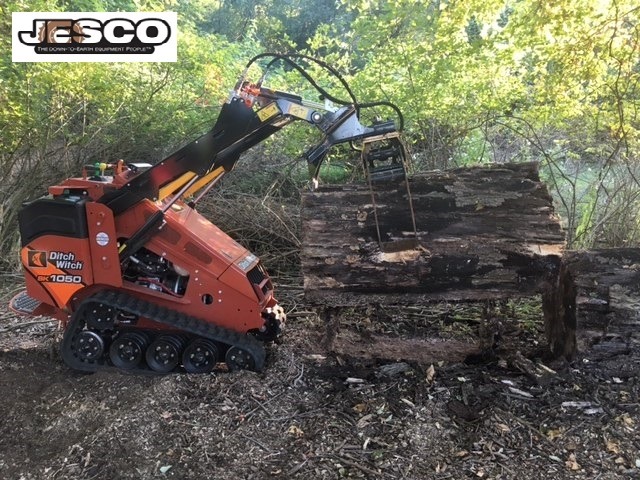 Ditch Witch SK1050 lift with no counterweight! Ideally suited for a variety of demanding jobsites, the Ditch Witch SK1050 mini skid steer improves versatility and productivity by directing more hydraulic power to the attachment. To learn more visit: jescoditchwitch.us