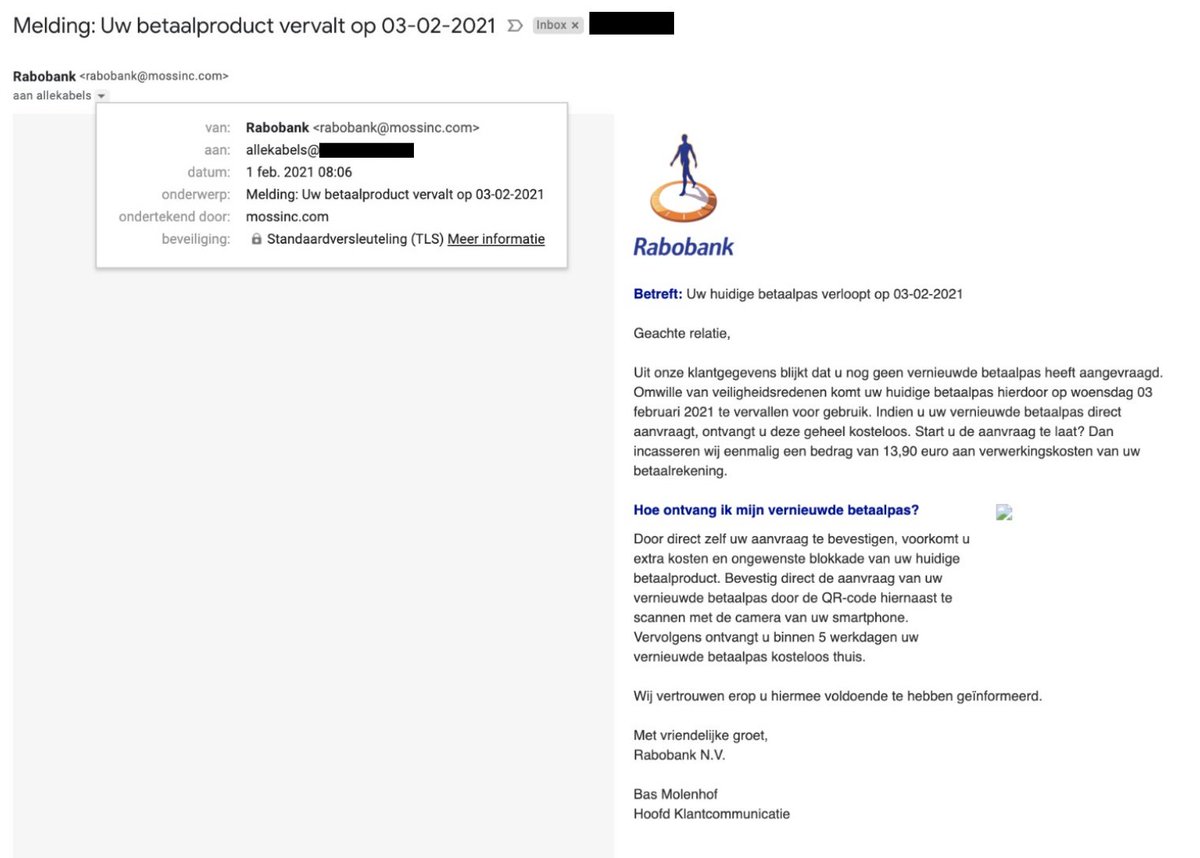 Ik belde een boel mensen met 'allekabels' in hun mailadres op. Dat zijn veelal technisch onderlegde mensen die een uniek mailadres voor de webshop gebruiken. Die mensen wisten dat hun gegevens waren gelekt omdat ze op dat unieke adres opeens gerichte phishingmails ontvingen.