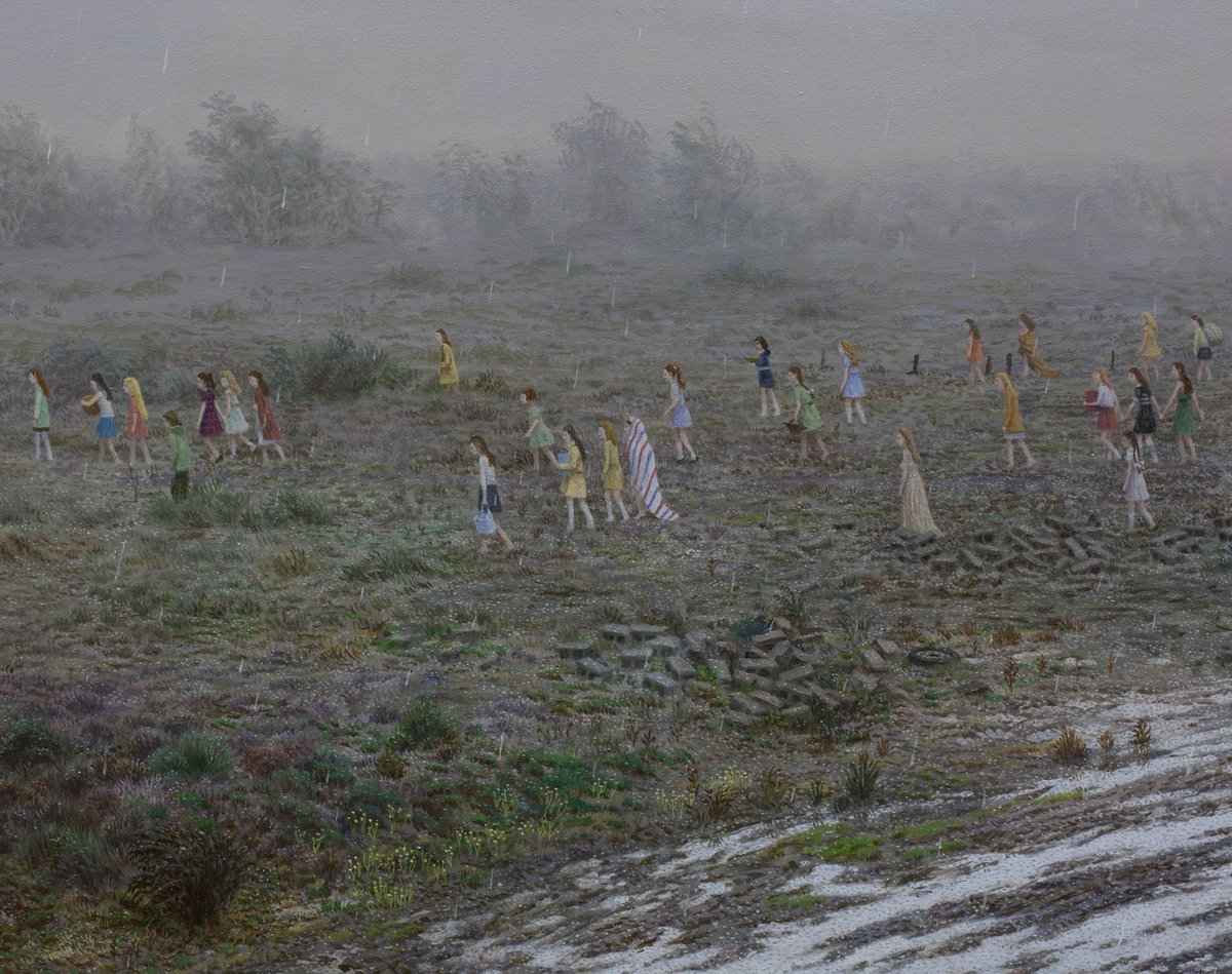 アロン・ヴィーゼンフェルド|Aron Wiesenfeld
(1972-)アメリカのイラストレーター。
ホラーですね。 