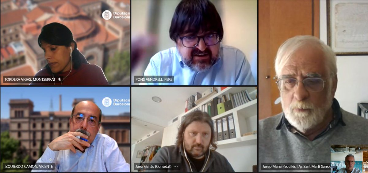 El diputat <a href="/PerePons11/">Pere Pons</a> i Josep Maria Padullés, alcalde de #SantMartíSarroca s'han reunit avui per tractar sobre el projecte de millora de la BV-2129