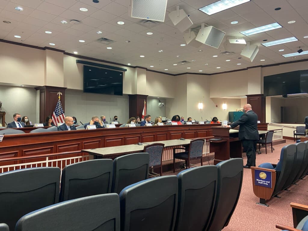 FLSheriffs's tweet image. Today, @WCSOFL @SheriffAdkinson discussed why FSA gave unanimous support for PCB JDC 21-01. Thank you to Chair @Daniel_PerezFL, Vice Chair Cord Byrd, and Ranking Member @FentriceForFL for your leadership on this great #PublicSafety bill. #SupportAndProtect #Trust