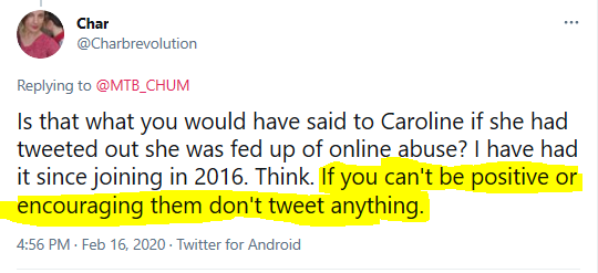 CMMonedula's tweet photo. @ConstanceCoppe6 @Rainiemaeday @BhChillin76 @BottomleyFiona @KatyMcconkey @jennyd3012 Her level of self-awareness is astonishing. https://t.co/k4pCKmxp5q