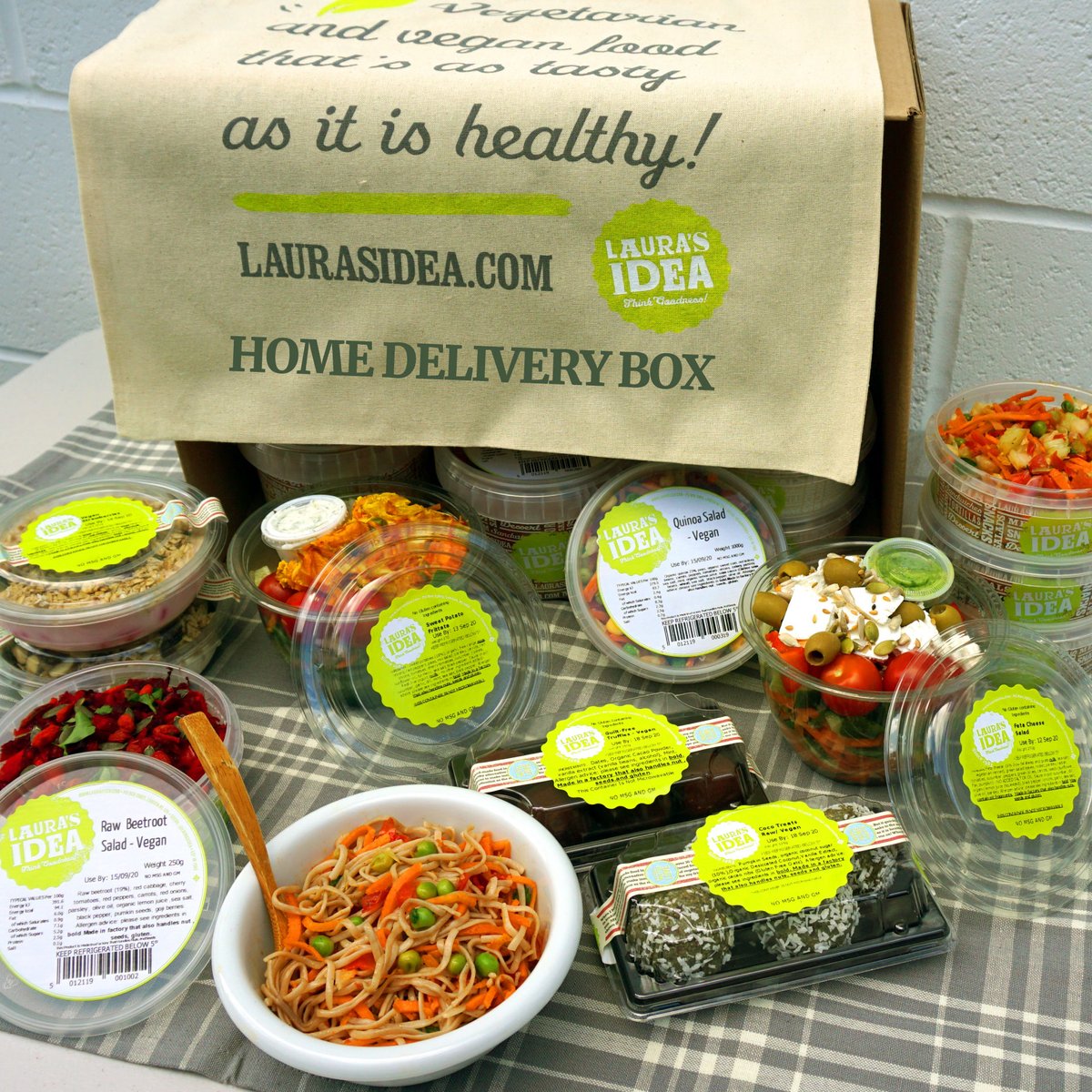 Spring is in the air, get in shape with a healthy and tasty week of savoury &amp; sweet #vegan &amp; #vegetarian dishes direct to your WORKPLACE or HOME!
OK and maybe a FREE Tofu Cheesecake as an added treat!

Add code FREE1 at checkout: bit.ly/32UOrAA

#plantbased #veganfood