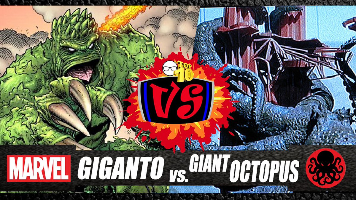 TheWayWeNerd's tweet photo. Top 10 Pop Off - Western Conference - MATCH 12: Giganto from #FantasticFour v The #GiantOctopus from It Came From Beneath The Sea! Watch the link &amp; cast your vote here or on YouTube! Who do you think would/should win? https://t.co/db11ZCIiqw 🐙 https://t.co/F8h2xV15tQ