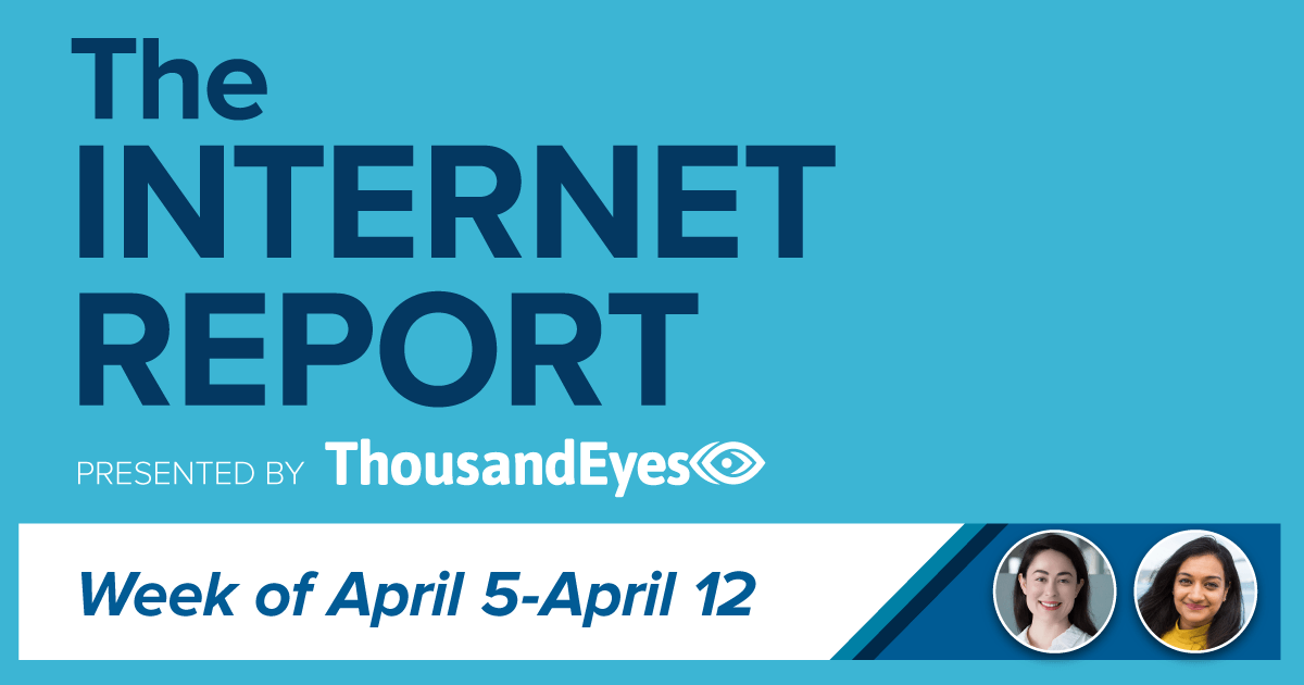 thousandeyes's tweet photo. *NEW* Ep. 34: Facebook Outage Analysis; Plus, Why Cross-Layer Visibility Is a Must for App Experience https://t.co/CFM82f0gjT #InternetReport https://t.co/8poqOK8kI3