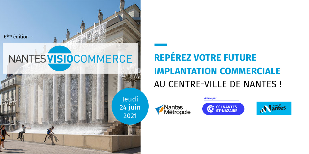 Envie de vous implanter à Nantes ? Inscrivez-vous à VISIO COMMERCE ! Découvrez la nouvelle stratégie de développement du centre-ville de Nantes et repérez votre future implantation commerciale
bit.ly/32el7oO
