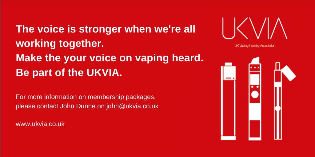📣 With #VApril well underway, why not join the UKVIA and amplify your voice in the #vaping industry. 

To find out more visit: lnkd.in/deUYiKE. 

#vapingconversations #ukvapeshop #ukvaping #vaping #vapingmatters #maketheswitch