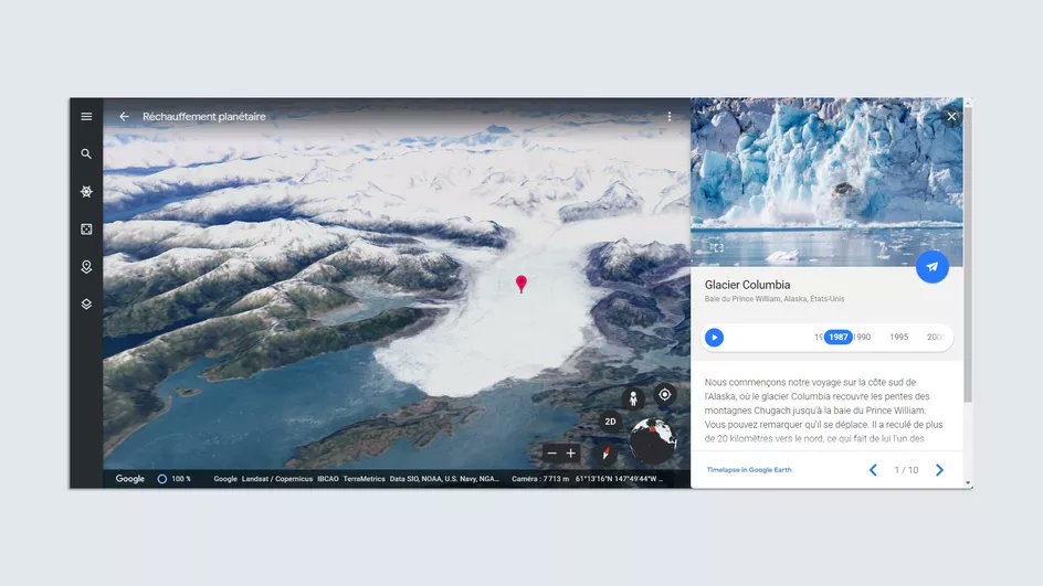 La fonction Timelapse de Google Earth permet de visualiser le réchauffement climatique en 3D : "L'abstrait devient concret"

francetvinfo.fr/meteo/climat/l…