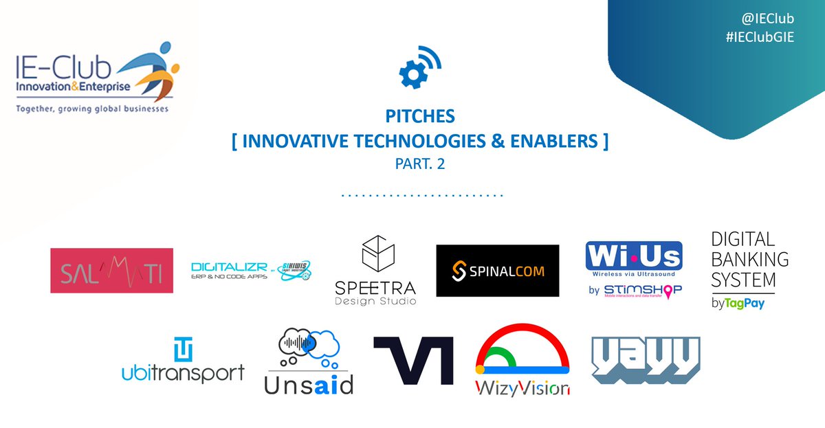 🔔La suite des pitchs #Tech #Startups des nominés démarre dès maintenant ! 

<a href="/SpinalCom/">SpinalCom</a> <a href="/Ubitransport/">Ubitransport devient Matawan</a>