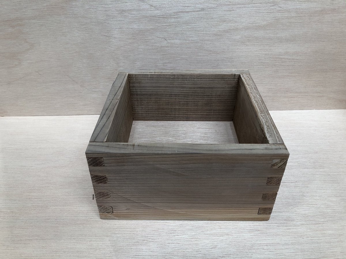 枡
小物入れなんかに使うとオシャレに見えます
#DIY