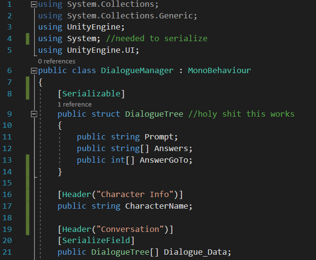 BlueBananaLab's tweet image. I had no idea you could make inspector variables like this! 🧠💥#madewithunity #code #EditorTips #UnityEditor #gamedev
