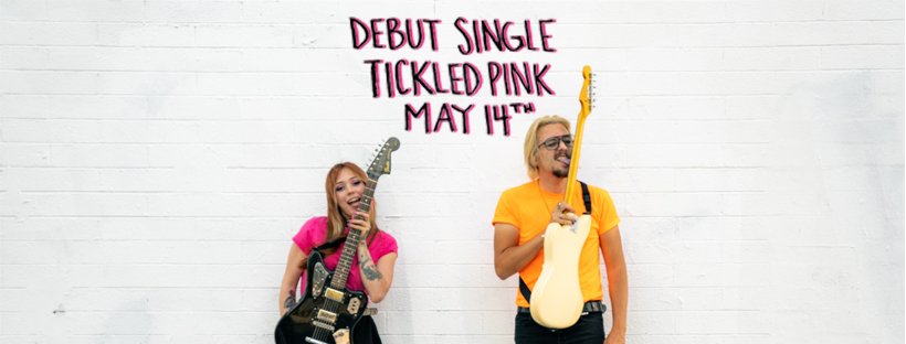 shallowsleeping's tweet photo. Hello world! We are Shallow Sleep. Our single Tickled Pink is being released in less than a month! 
MAY 14TH. 
🧡
💗
🧡
💗
🧡
💗
#love #happy #single #releasedate #song #band #pop #rock #postpunk #funk #groove #artist #musicismylife #popular #partymusic #newsong #celebrate https://t.co/pQb9MVH6oO