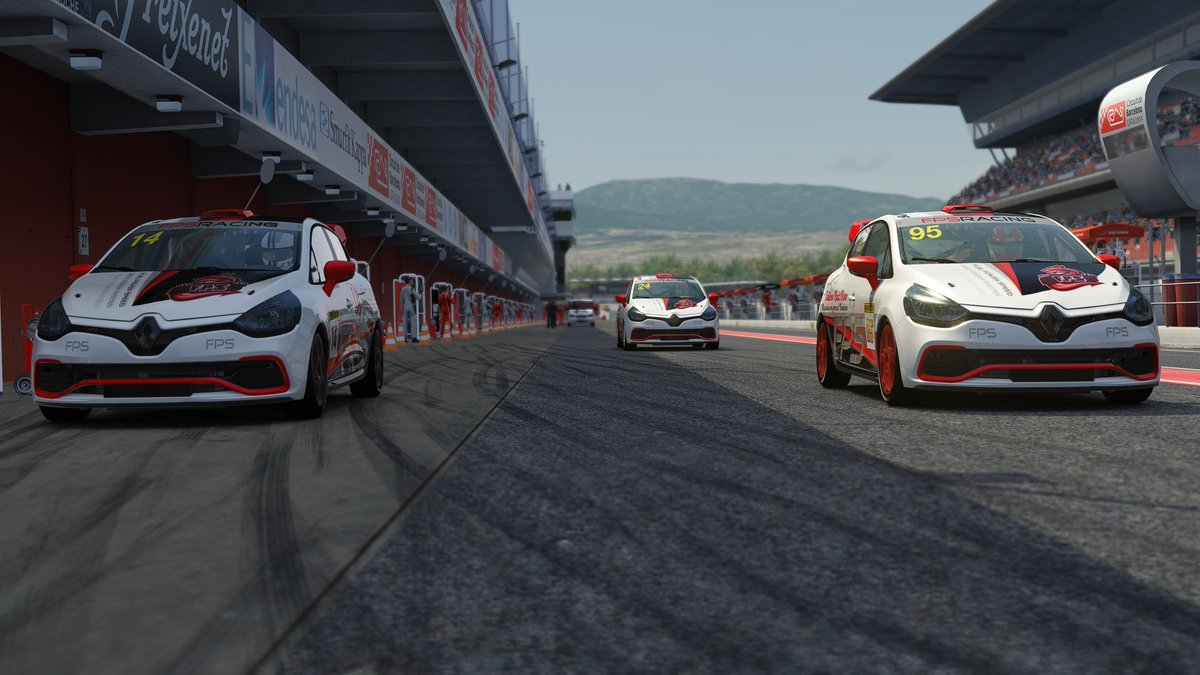 FpsFuel's tweet photo. Última carrera del campeonato Iberian Clio Cup de @VirtualLaps esta vez en Barcelona, finalizamos el campeonato con unos buenos resultados 💪
Clasificación:
2º @GonzaloCalero 
3º @Deivid16v 
9º @_CarlosJD_ 

Carrera:
2º @GonzaloCalero 
4º @Deivid16v 
8º @_CarlosJD_ https://t.co/JQokyKNwcf