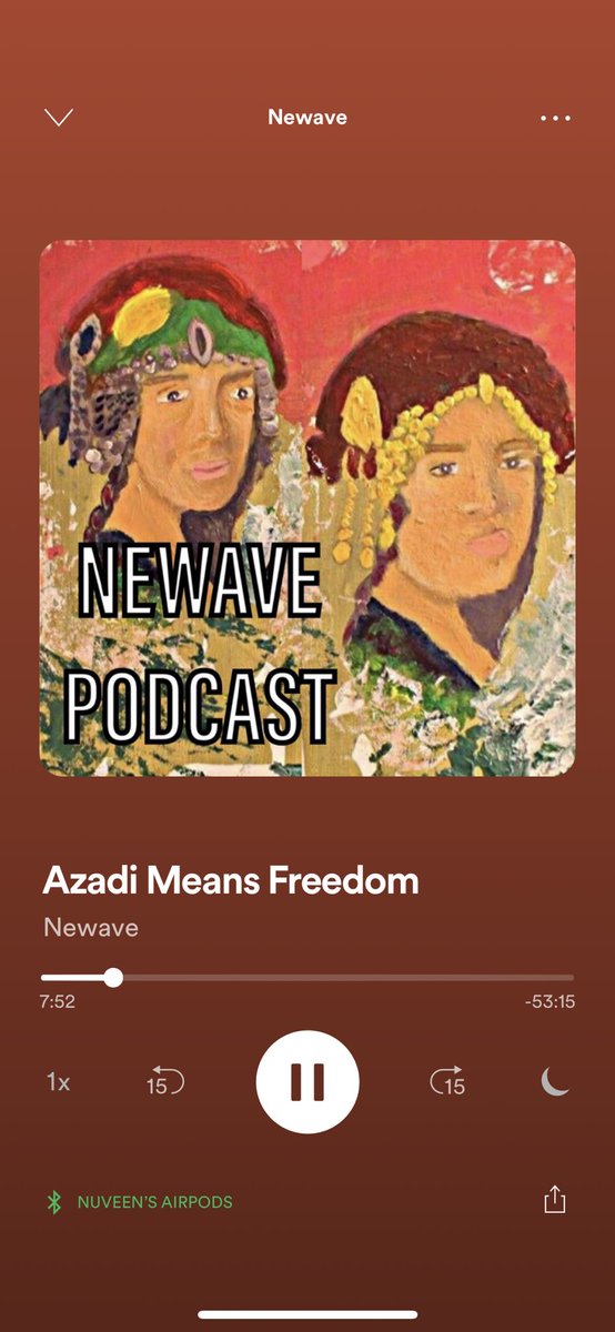 We had the pleasure of talking to Azad Kurd on the Newave Podcast this week. We discussed Turkish assimilation, nationalism and colorism. anchor.fm/newave