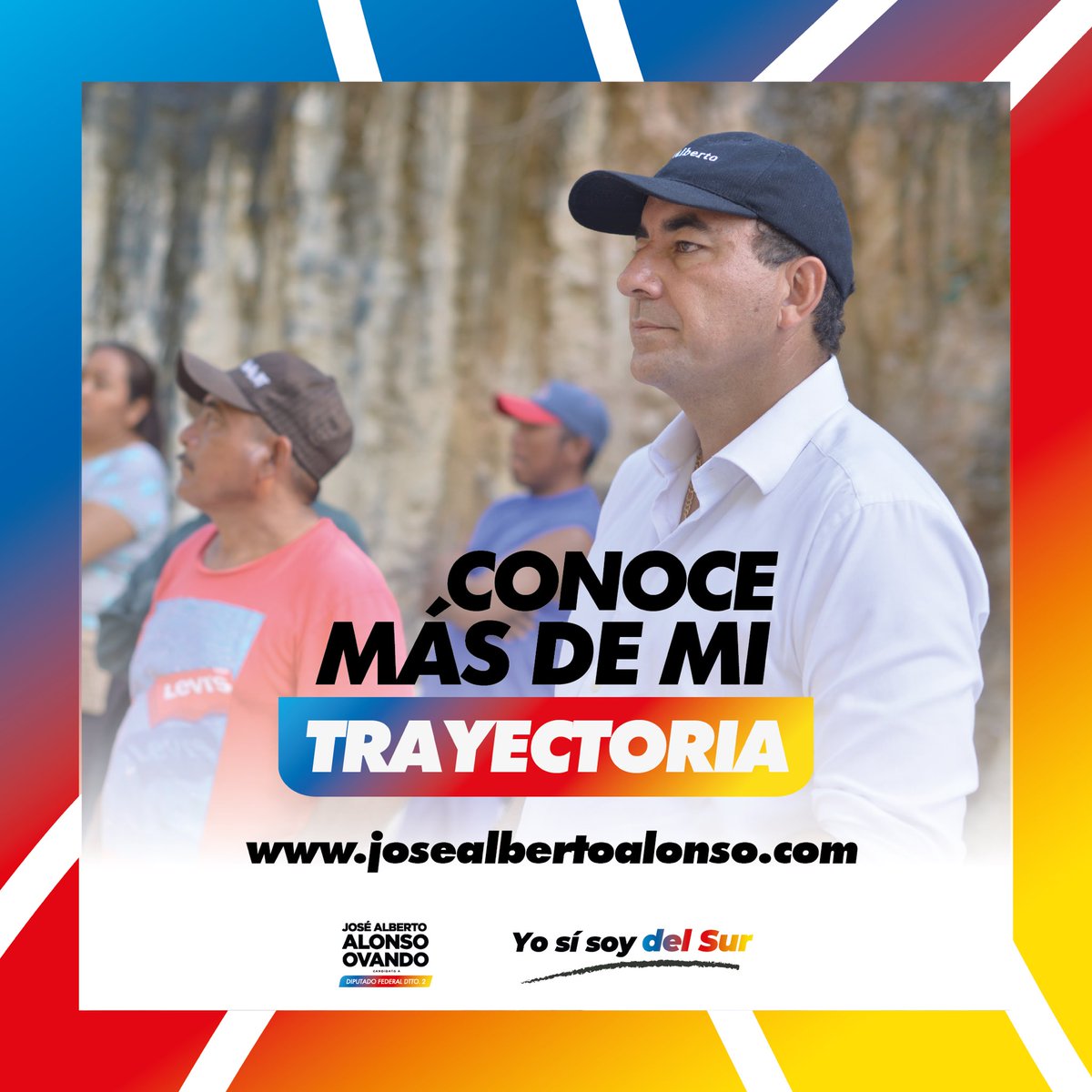 Conoce más de mi formación y trayectoria profesional en: 
⏩  josealbertoalonso.com/acerca-de/

Fui servidor público durante 17 años y para mi el mejor legado son los resultados... #YoSiSoyDelSur #VaPorElSur #VaPorMéxico 

¡Buenos días! 🤝